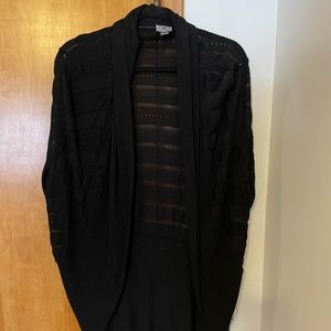 Plus size shrug cardigan sweater